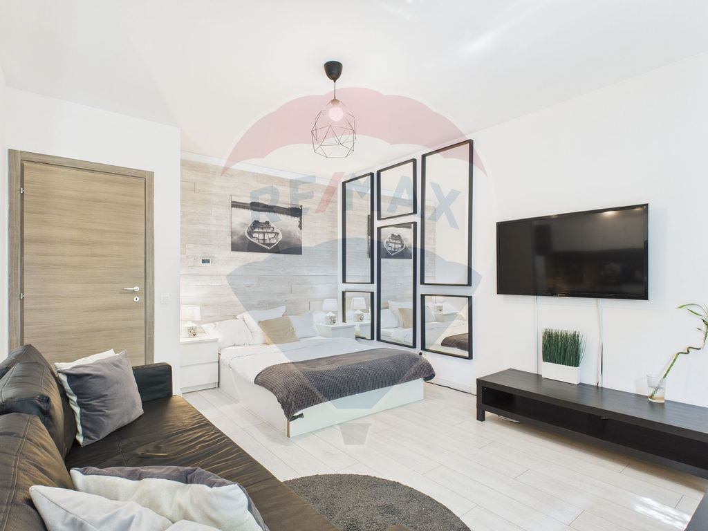 Garsonieră modernă cu balcon – 21 Residence, Lujerului