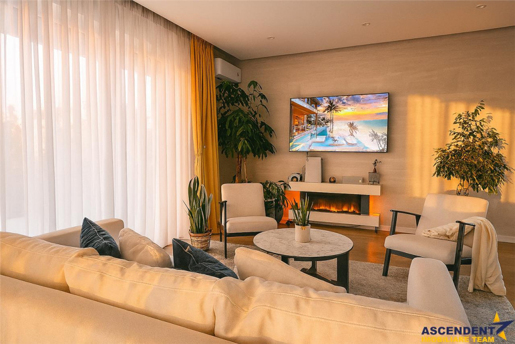 Penthouse,Clasa A,200mp,accesorizat, curte privata,Kasper,Co