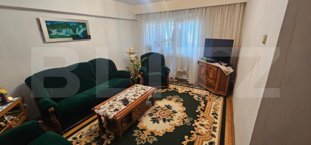 Apartament cu 3 camere, 2 băi și 2 balcoane spațioase –