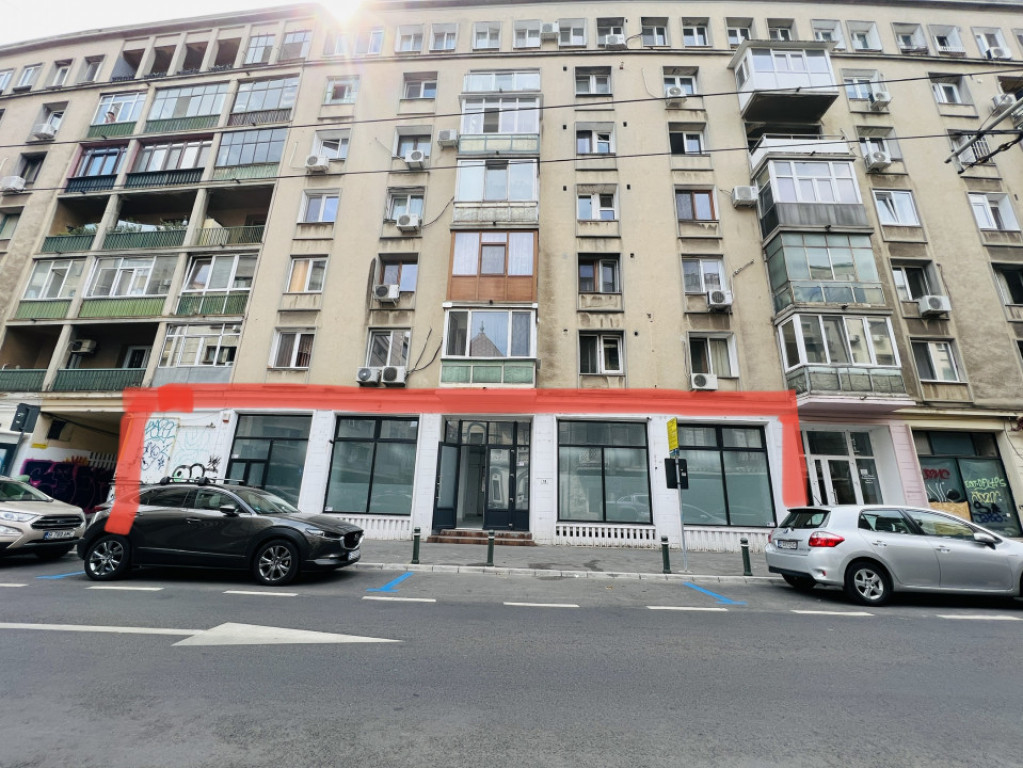 Spatiu comercial situat central, cu vitrina & vizibilitate.