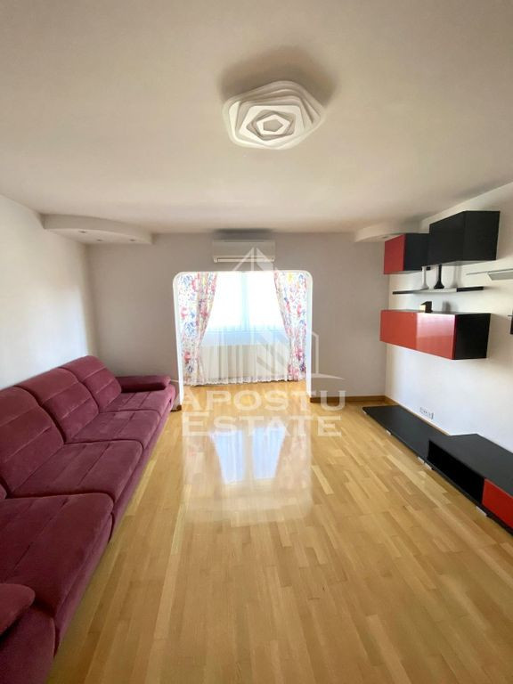 Apartament 2 camere, mobilat, centrala proprie, zona Giro...