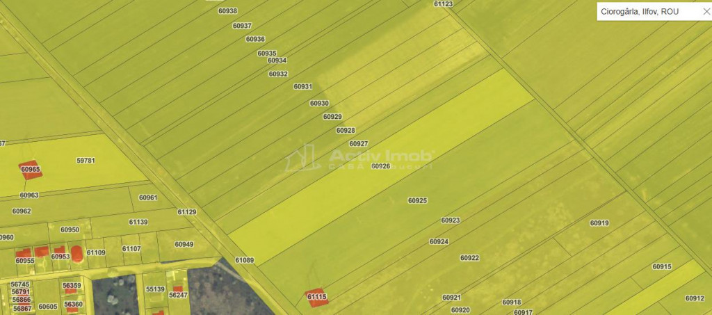 Teren Ciorogarla- Strada Viitorului