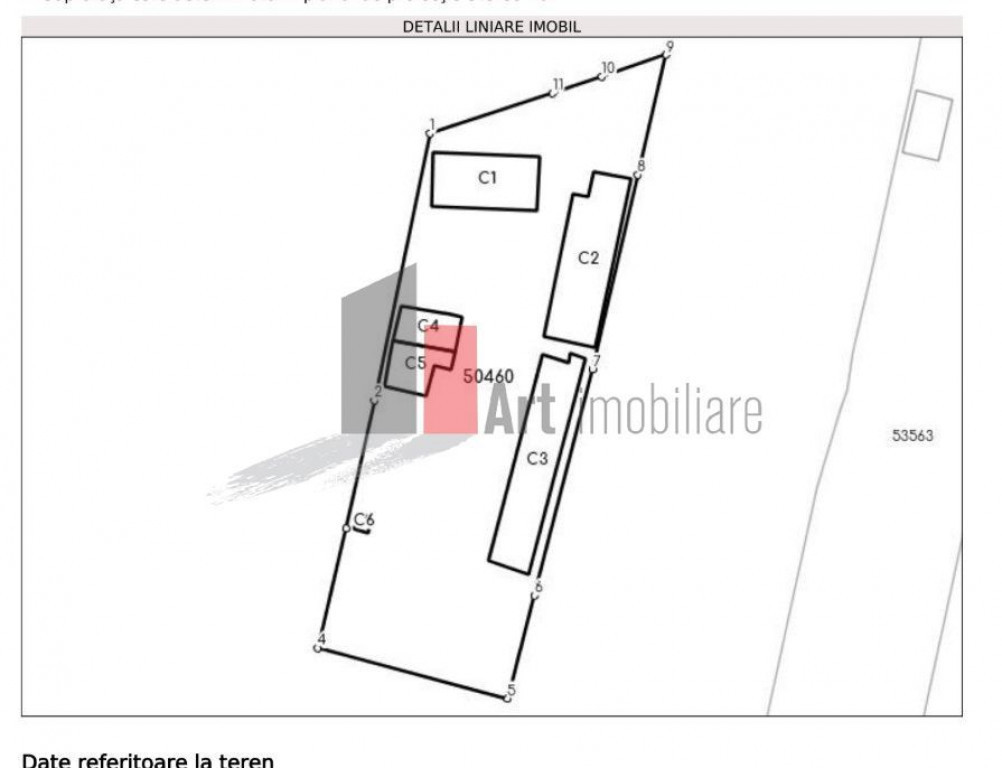 2 case + teren - Coteana 0% Comision