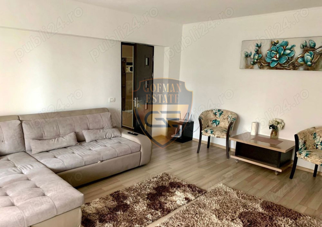 Inchiriez ap.2 camere, Tomis nord, Campus, Centrala gaz, par