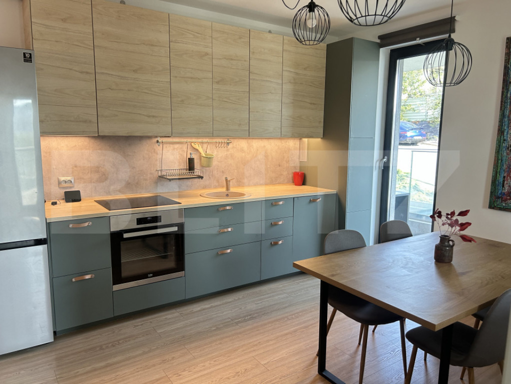 Apartament 2 camere, 59 mp, 2 balcoane, mobilat, design mode