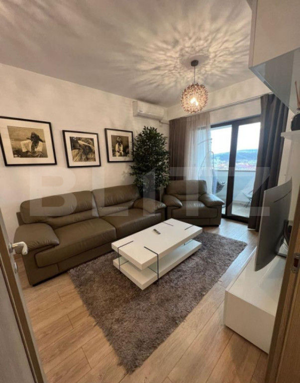 Apartament de inchiriat, cu 3 camere in bloc nou, 72 mp, zon