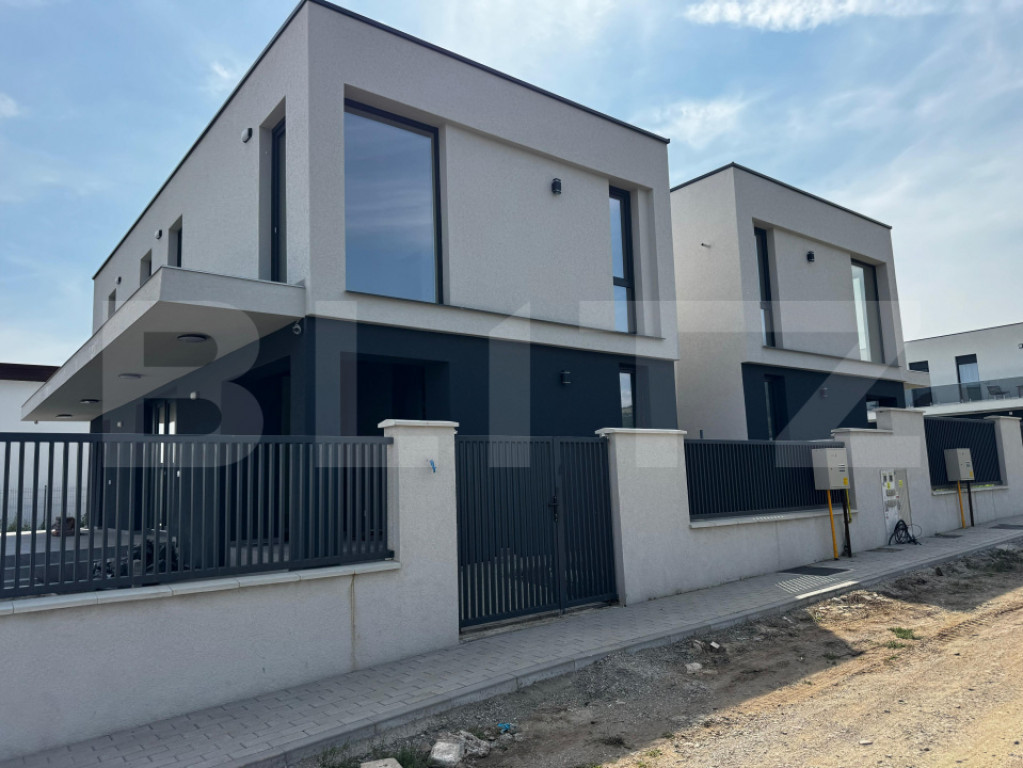 Casă individuală cu design contemporan, 4 camere, zona Mic