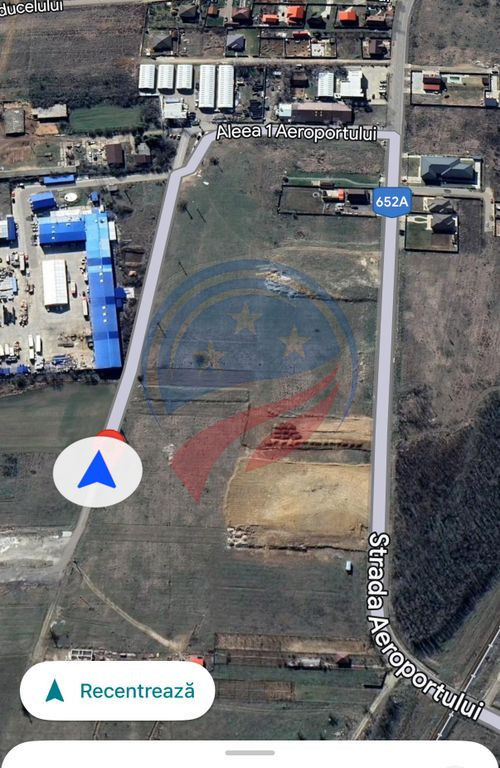 Teren 1000 mp de vanzare/ Carcea