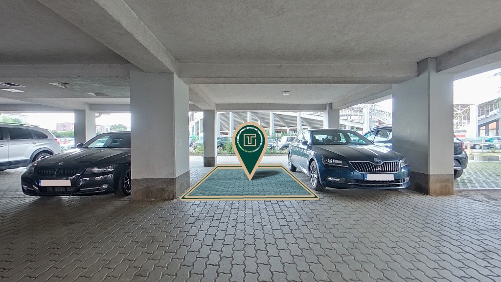 Parcare acoperită cu vedere spre stadionul UTA – Ared
