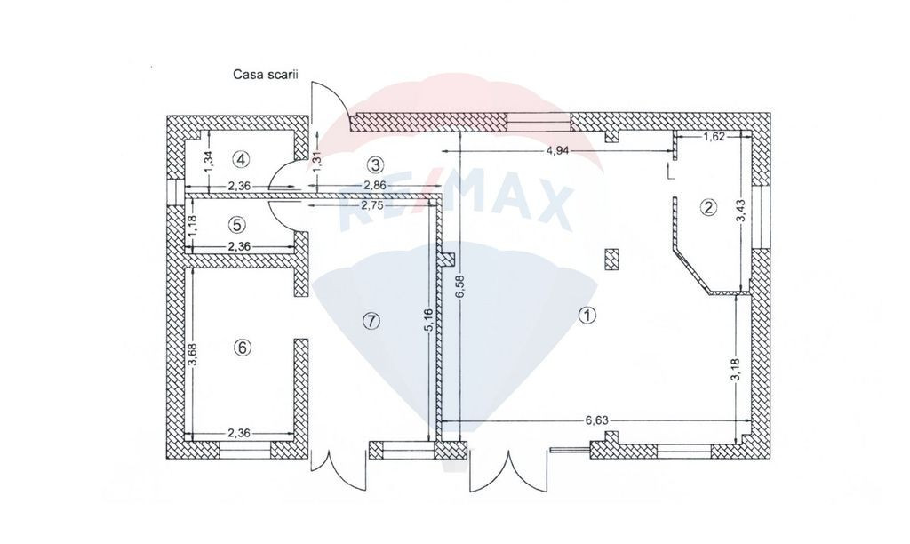 Spațiu comercial de 50 mp, Liceul Economic