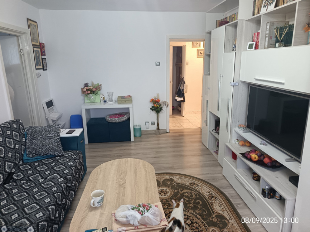 APARTAMENT 3 CAMERE, SEMIDECOMANDAT, PODU ROS, BLOC FARA RIS