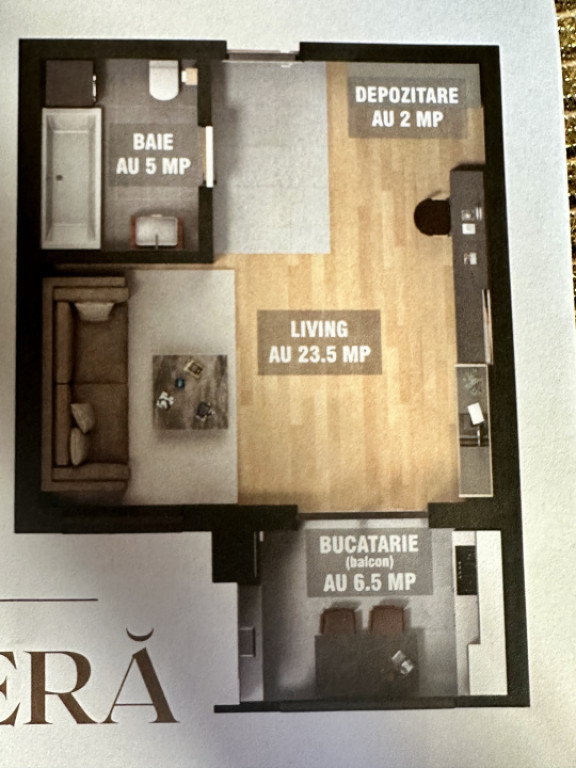 Garsonieră COMISION 0% 39 MP Militari Residence super ofert