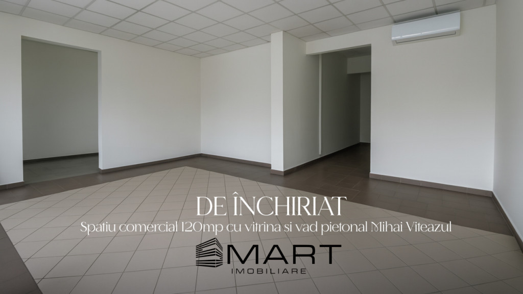Spatiu comercial 120mp Mihai Viteazul