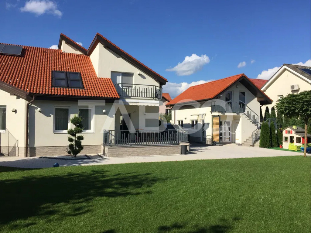 Casa de inchiriat Selimbar si casa oaspeti curte 1000 mp ene