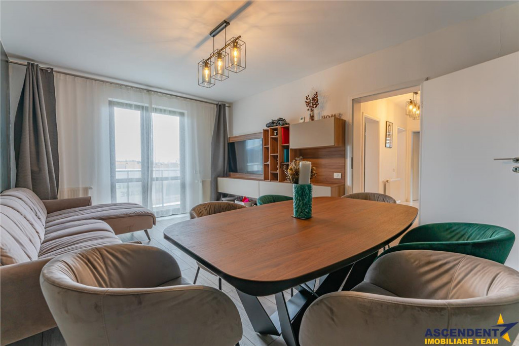 Premium:decomandat,90 mp,2 bai,2 balcoane,parcare rezervata,