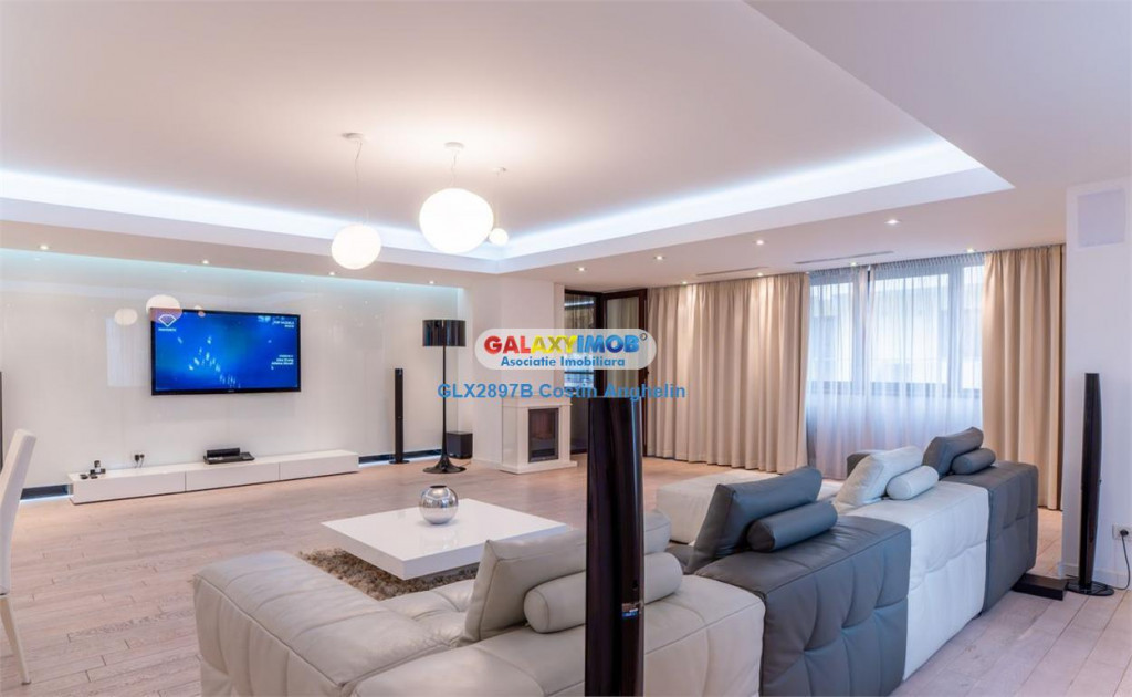 Apartament de lux 3 camere in Herastrau - Spatiu si rafiname