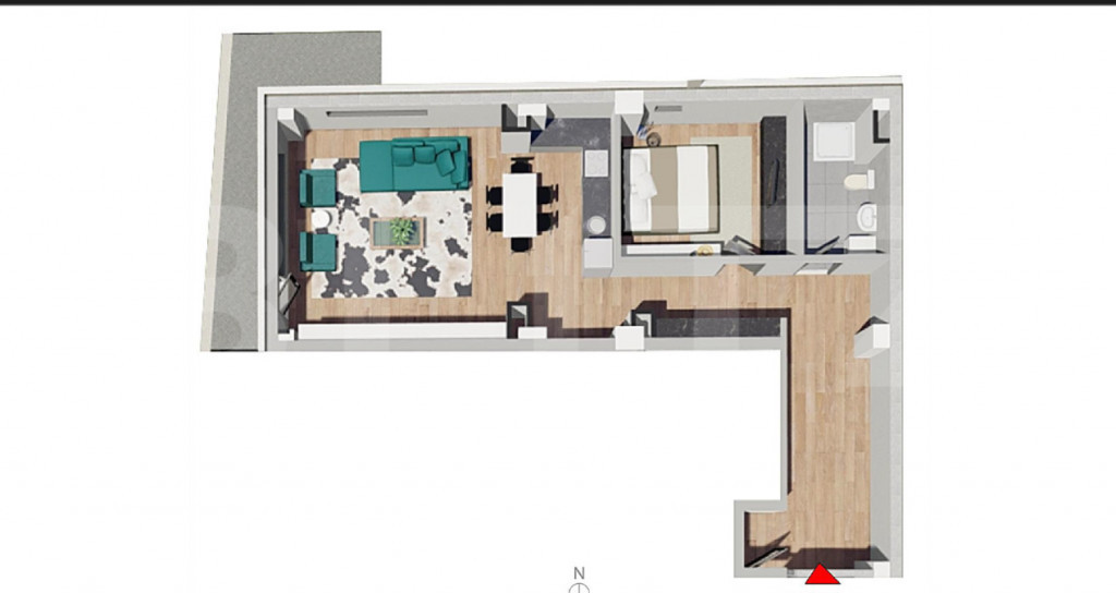 Comision 0! Apartament 2 camere, Bloc Nou, Petrom Calea Baci