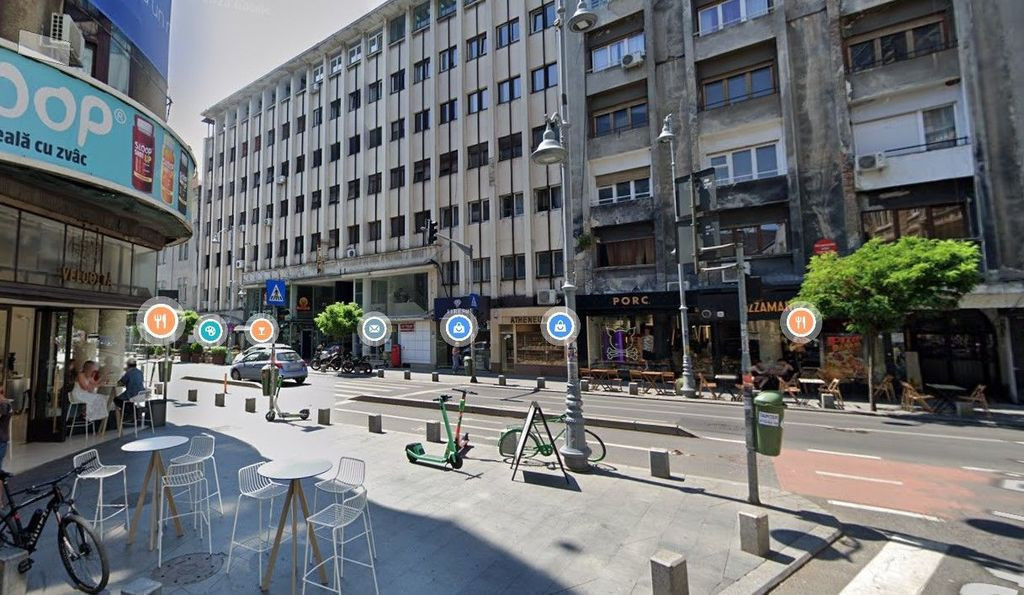 Calea Victoriei spatiu 52 mp S+P trafic intens