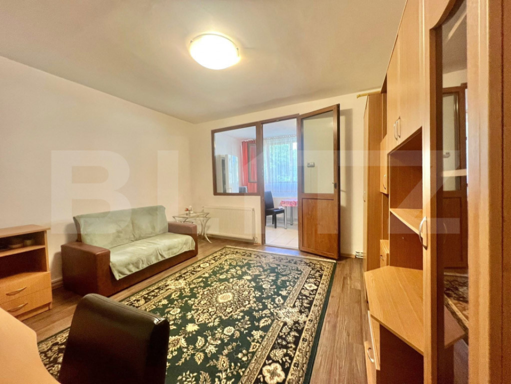 Garsoniera de închiriat, 35 mp, zona Manastur