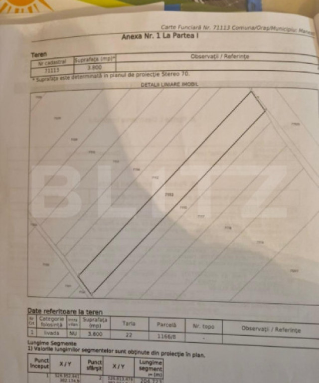 ???? Teren extravilan – 3.800 mp, zona Mănești, deschide
