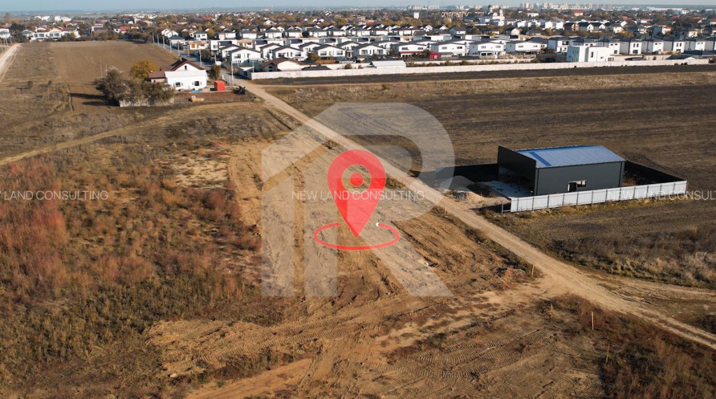 Teren intravilan - 667mp - Tunari, str. Orientului - 0% comi