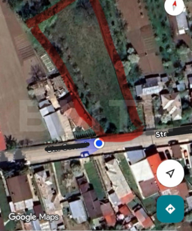 Teren intravilat 1777 mp, front 16 m, zona centru Aricestii