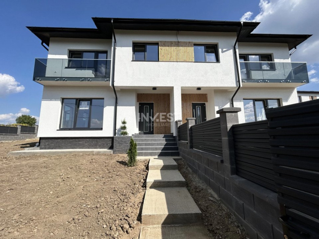 Casa 4 camere, 300mp curte proprietate. Finalizata. Zona BUC