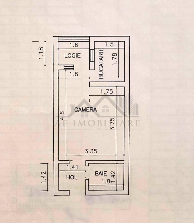 Garsoniera zona Galata
