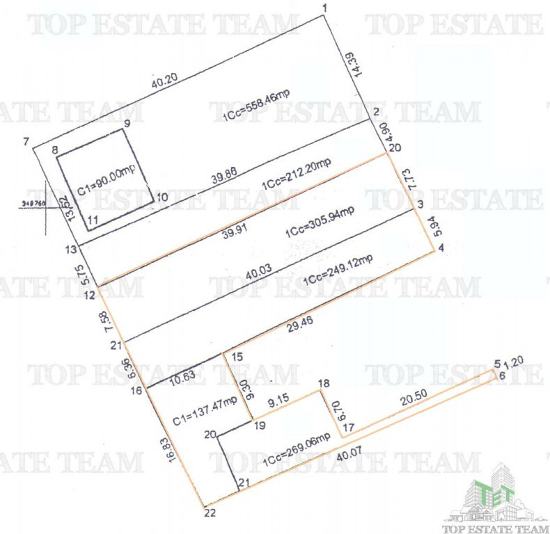 Teren 824 mp de in zona Colentina