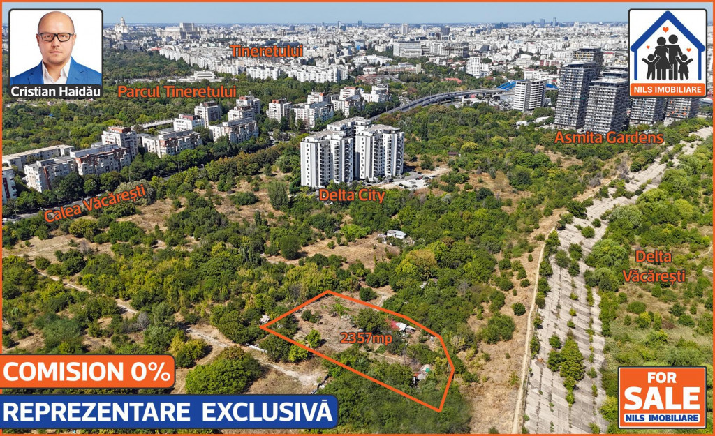 Teren 2357mp | Calea Vacaresti - Sector 4 | POT 70-80% |