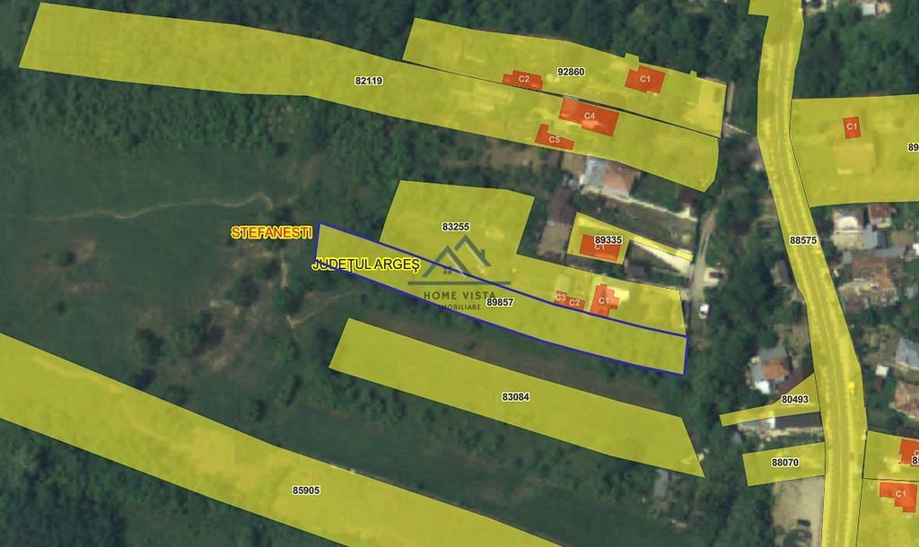Teren intravilan+extravilan – Ștefănești. Comision 0%.