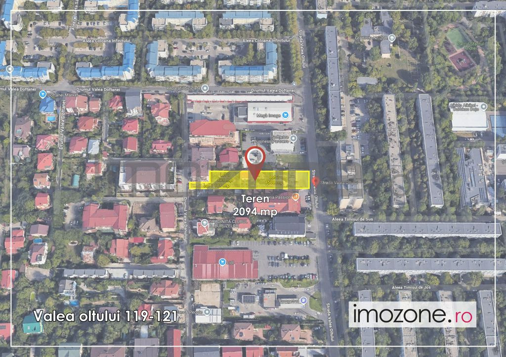 OPORTUNITATE INVESTITIE - Teren cu front stradal pe Valea...