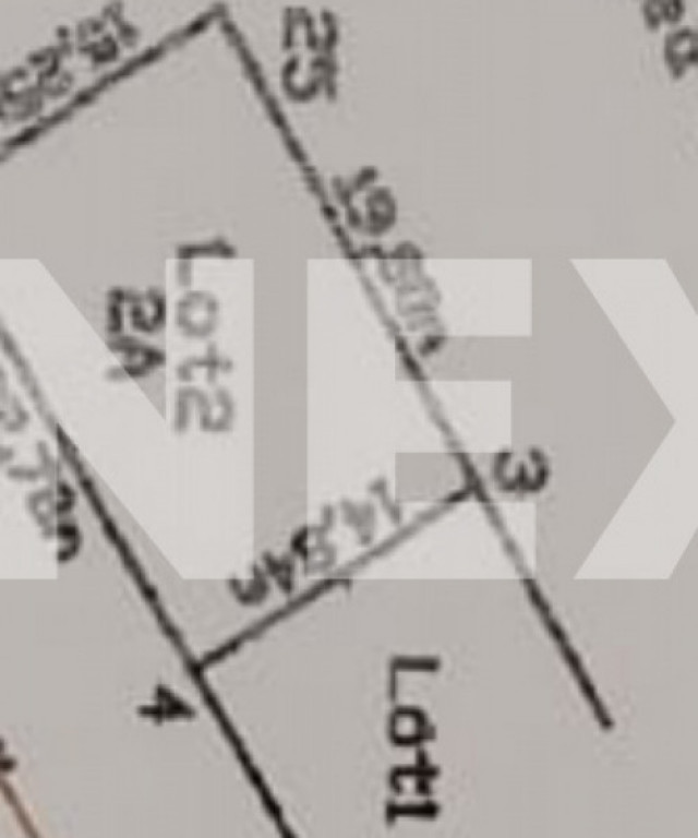 Teren de vânzare în comuna Bradu – zona construibil conf