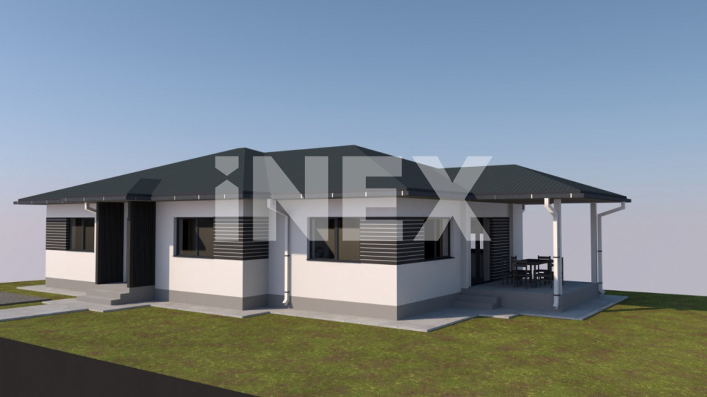 TVA inclus | Case TiP PARTER cu 4 camere in Trivale | Teren