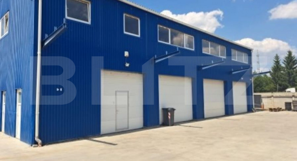 Hala open space, 400 mp, inaltime 4,5 m, Luna de Sus