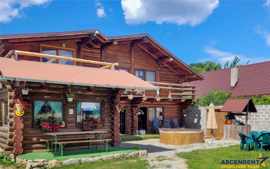 FILM! Resedinte montane,mobilate,echipate, jacuzzi,piscina,p