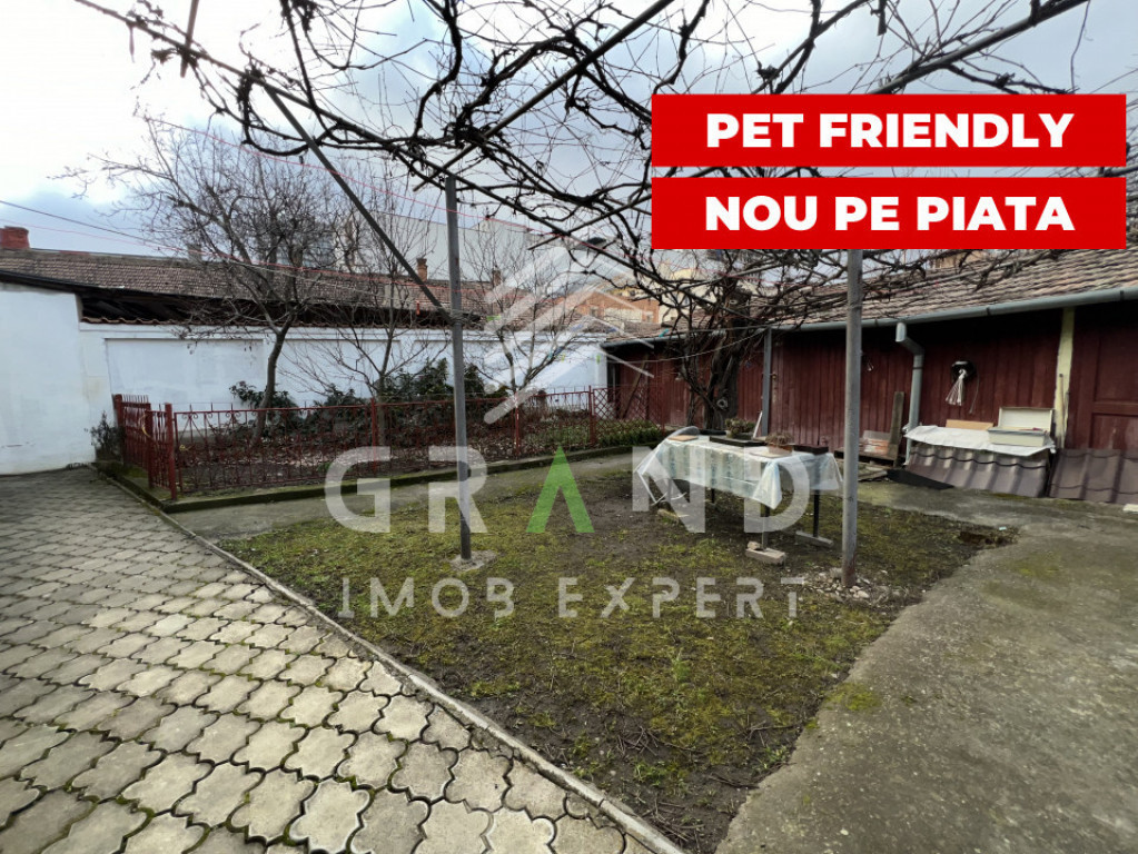 Casă 2 camere+Garaj+Curte 500 mp–Zona Piața Abator/Str.