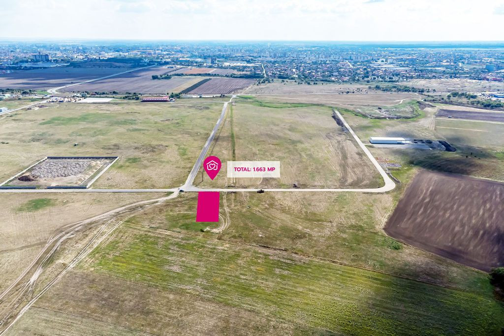 Oportunitate – Teren industrial 1.663 mp lângă Centur...