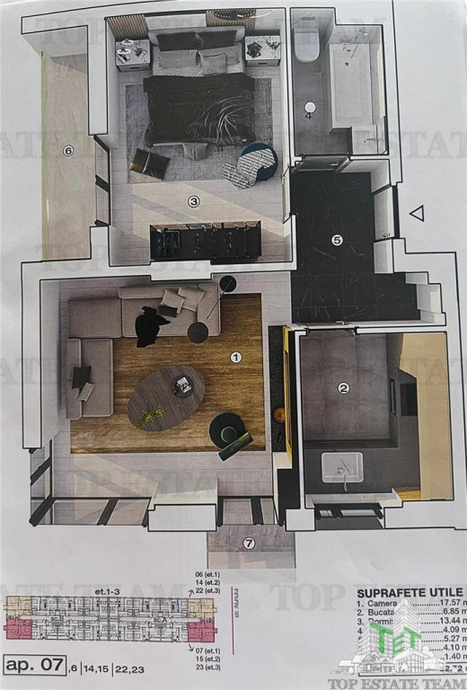 Apartament modern 2 camere, toate utilitatile,incalzire in