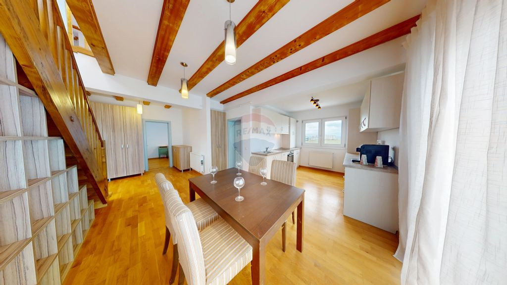 Penhouse elegant si spatios cu vedere la munti ,cartierul...