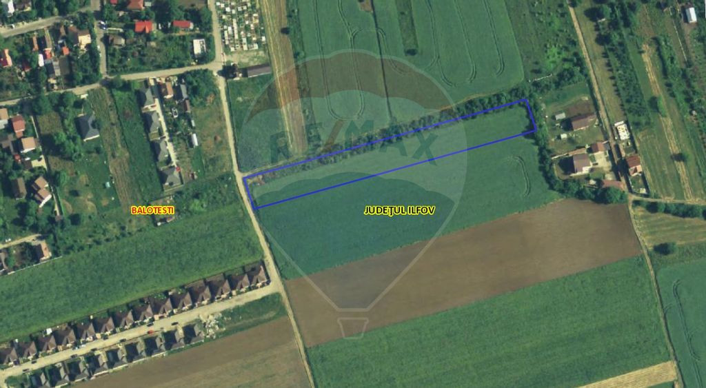 Balotesti - Cartier Luna, teren cu utilitati 27840 mp, de...