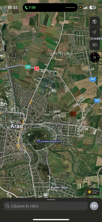 Teren de inchiriat 5750mp