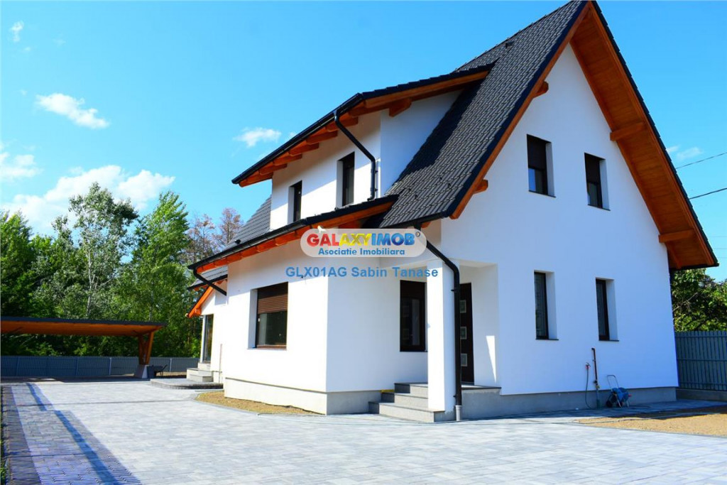 PENTRU PRETENTIOSI vila ultramoderna finisata integral