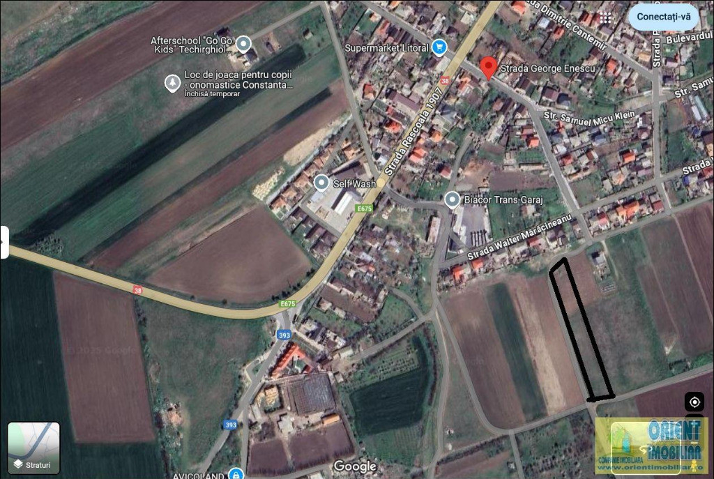 Techirghiol, teren 2.496mp, extravilan