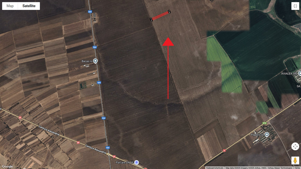 Teren extravilan Alexandria 10000mp