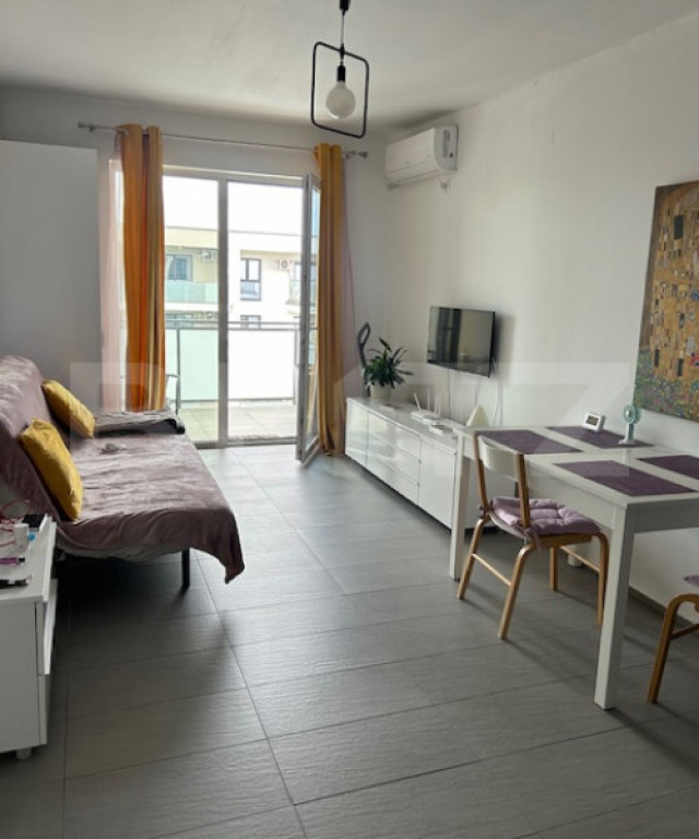 Apartament cu 2 camere, 47 mp, etaj 10/10, parcare subterana