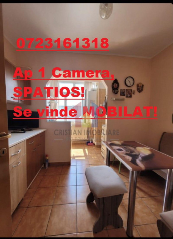 Apartament 1 camere, zona Calarasi 4, Confort 1 - 40 mp
