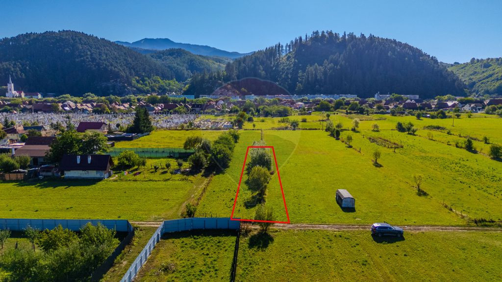 COMISION 0% Teren 1,000mp Rasnov / Strada Mihail Sadoveanu