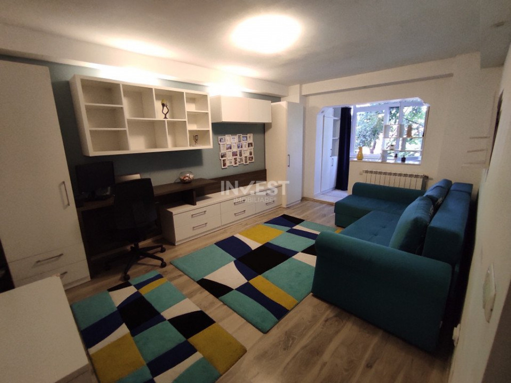 Apartament 2 camere, etaj. 2, mobilat-utilat, Iasi