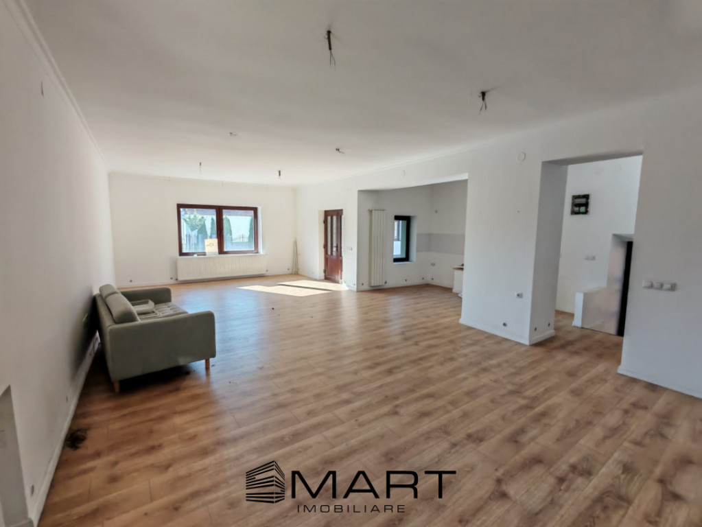 Apartament tip open space la casă, curte proprie, zona Gus